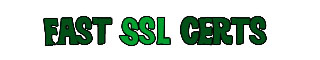 Fast SSL Certificates